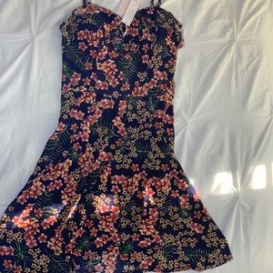 Ruffle petal dress